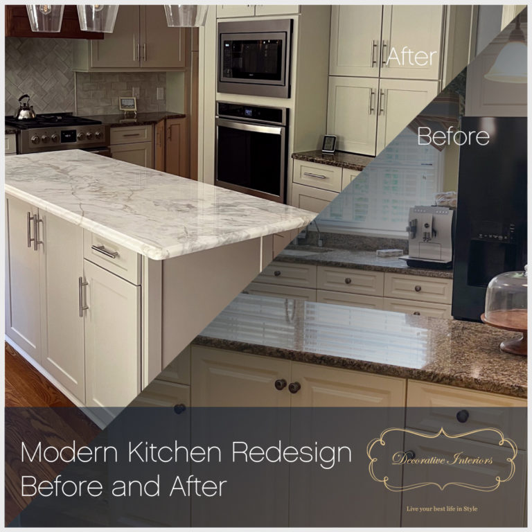 Modern Kitchen Redesign Before and After
