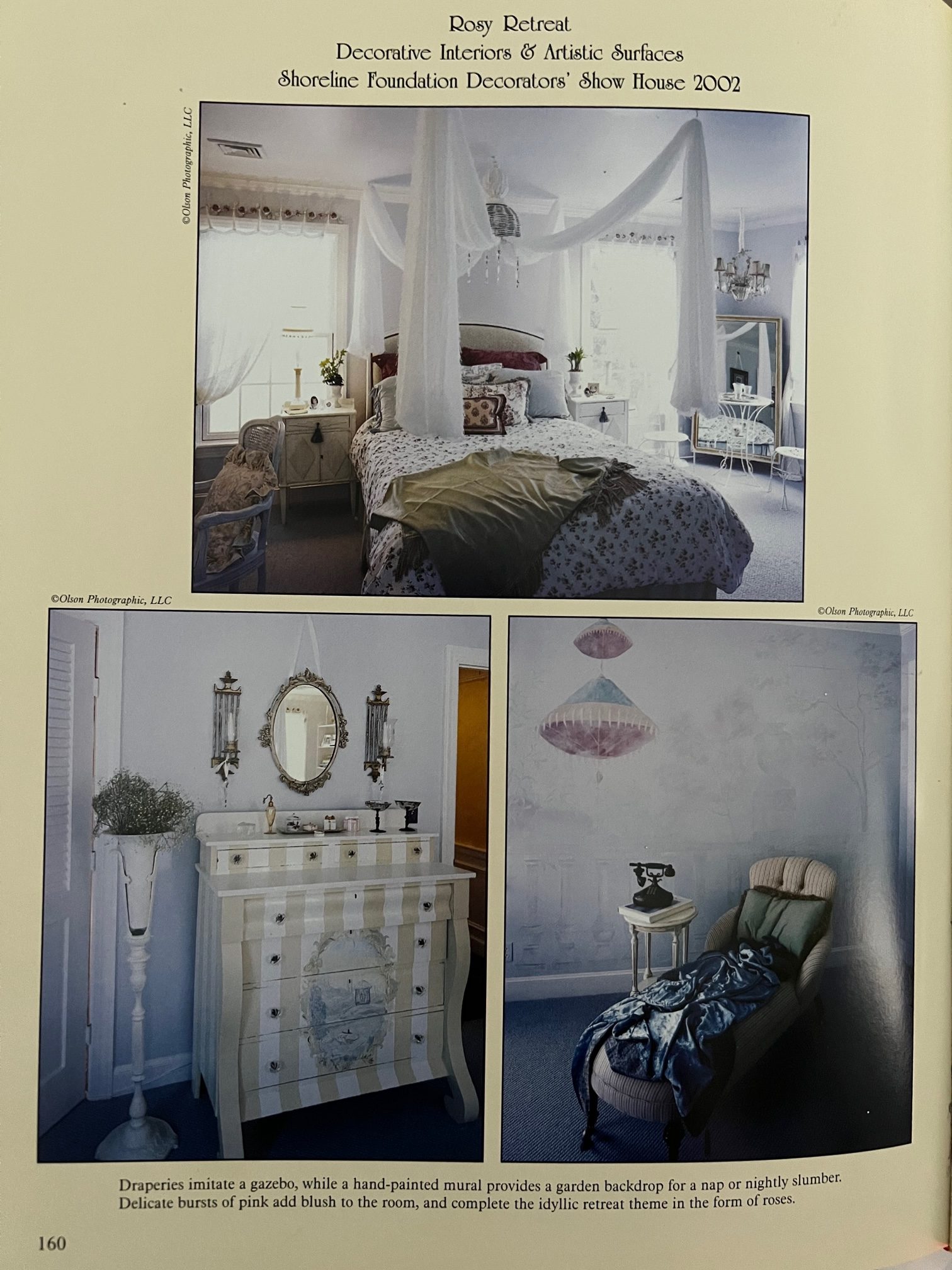 Rosy Retreat Shoreline Foundation Decorators Show House 2002 ...